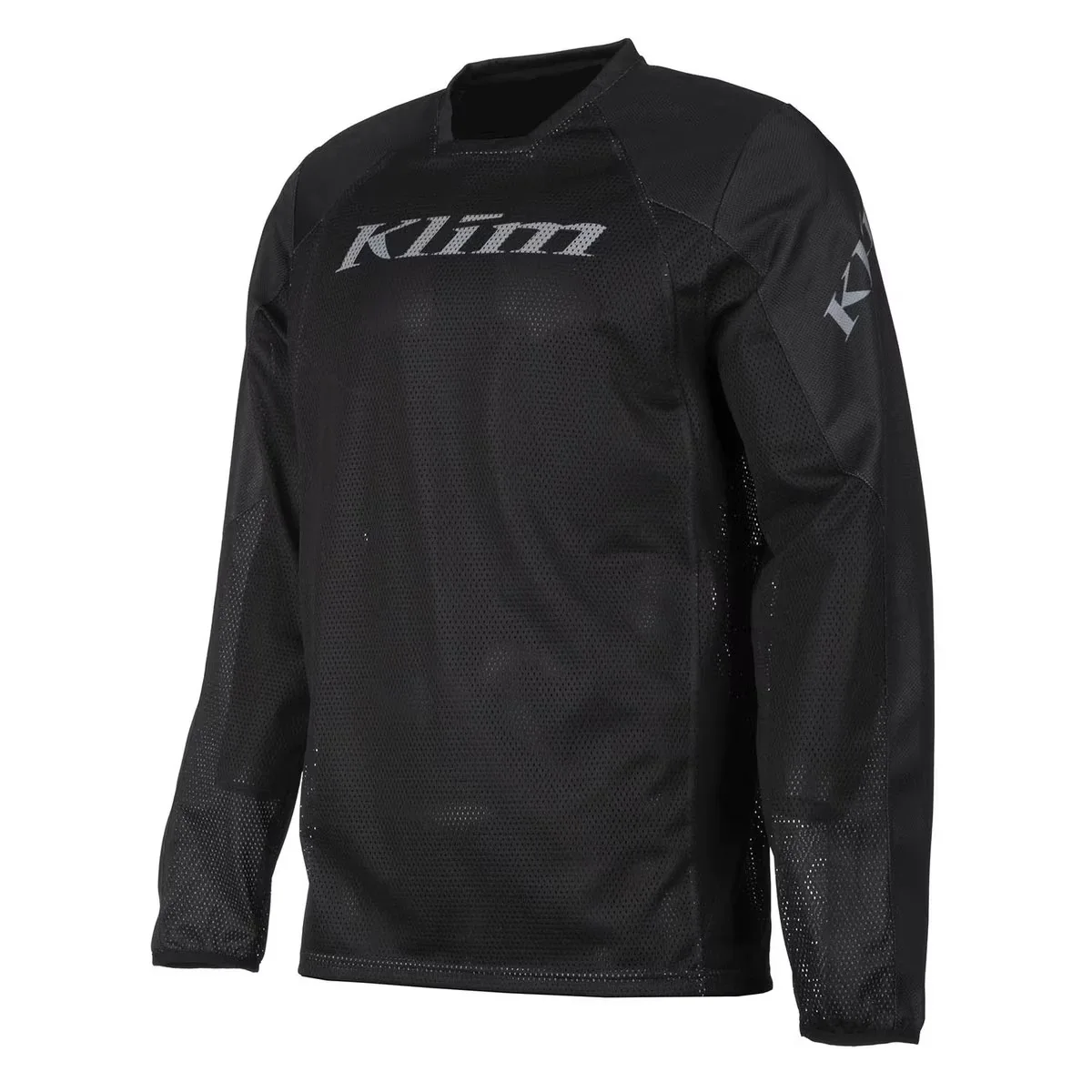 Mountain Biking Long Sleeve Shirt - Kaos Motor Off-road Klim untuk Pria,