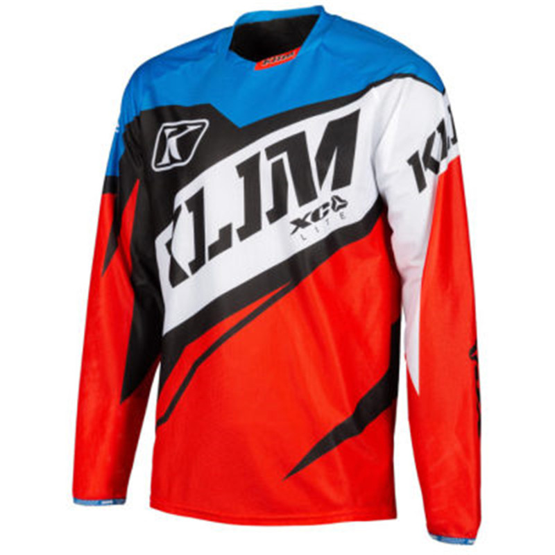Mountain Biking Long Sleeve Shirt - Kaos Motor Klim Dakar untuk Pria,