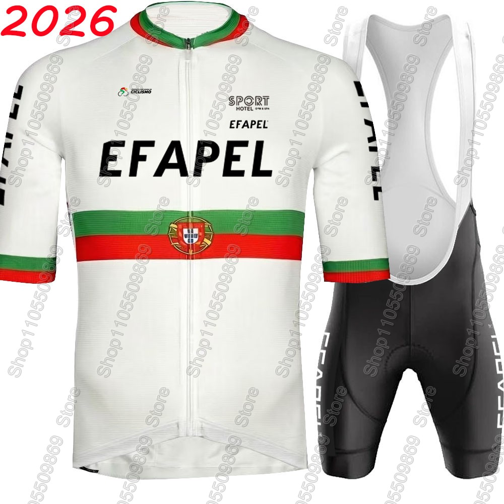Mountain Biking Wallpaper - Portugal 2026 Efapel Set Jersey Bersepeda