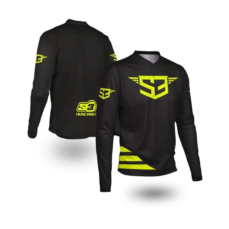 Mountain Biking Long Sleeve Shirt - Jersey Lengan Panjang S3 Parts Enduro