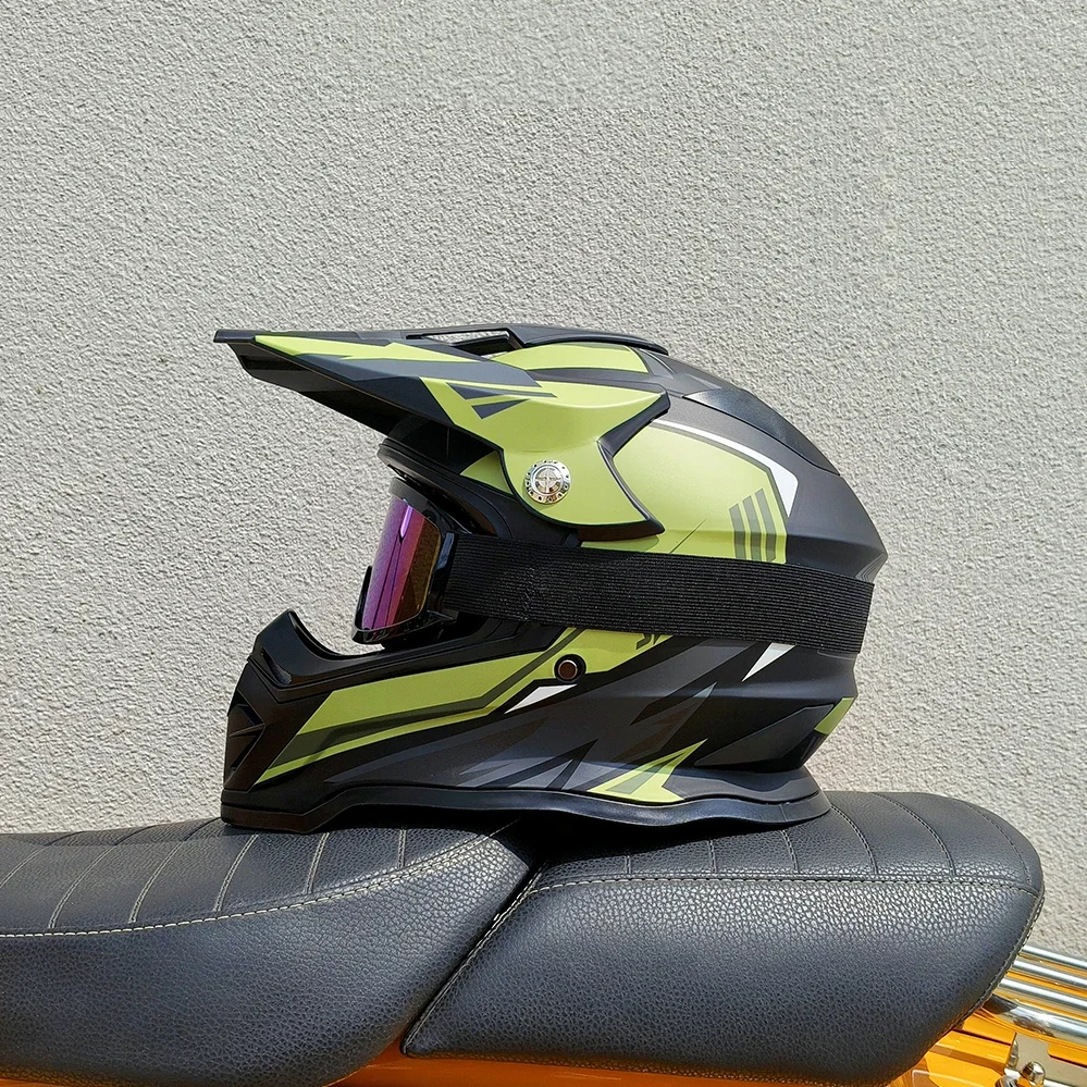 Mountain Biking Full Face Helmet - Helm Sepeda Gunung Full Face Profesional