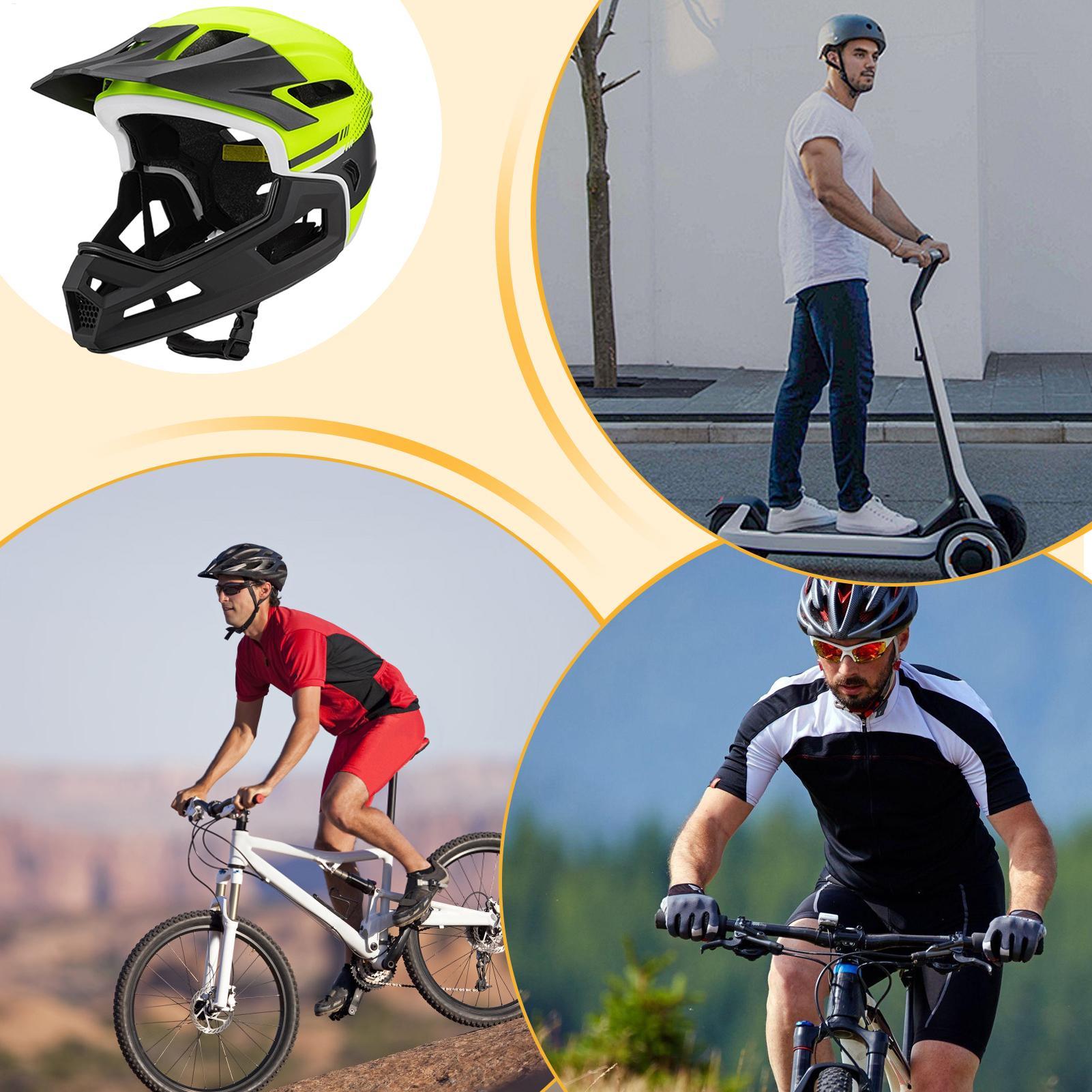 Mountain Biking Full Face Helmet - Helm Sepeda Full Face Pelindung Kepala