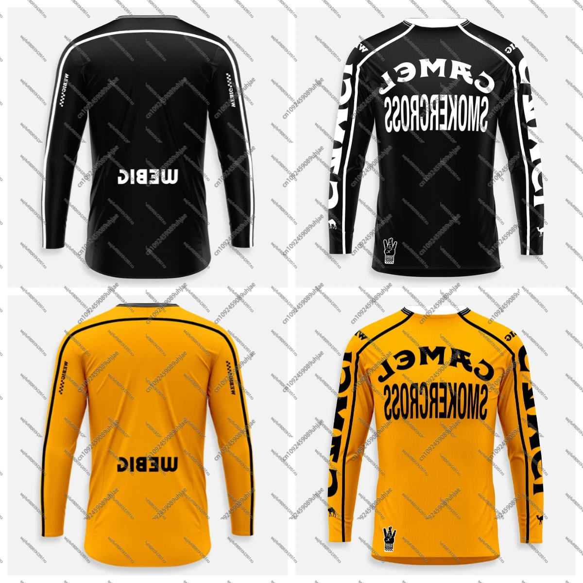 Mountain Biking Long Sleeve Shirt - CAMEL baju sepeda gunung lengan panjang,