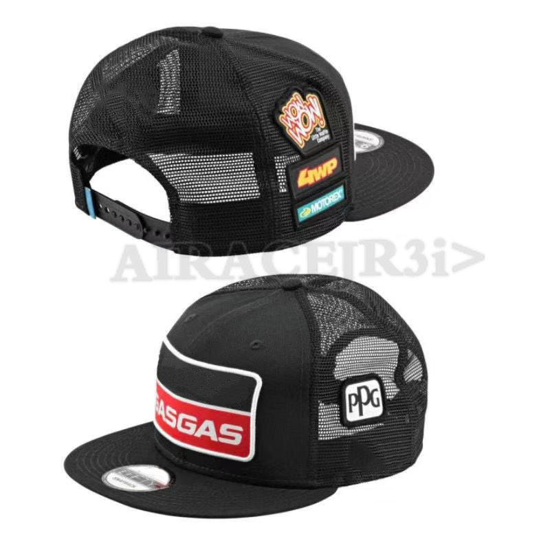 Mountain Biking Hat - Topi Bisbol Motocross GASGAS Racing MTB