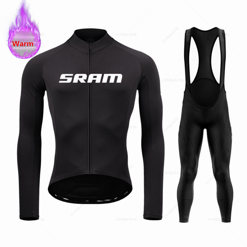 Mountain Biking Wallpaper - Sram Set Jersey sepeda MTB, pakaian