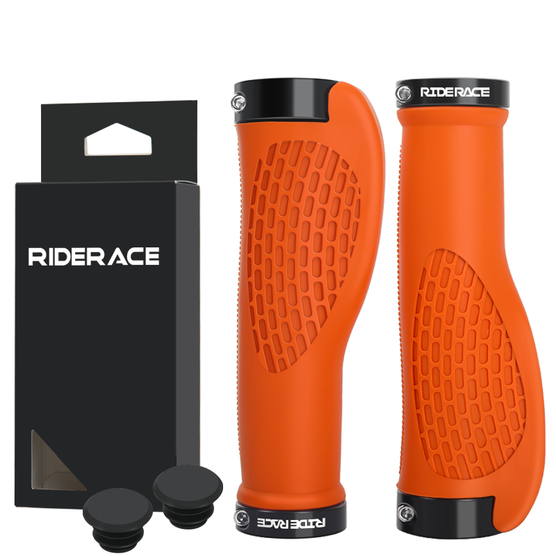 Mtb Grip Lock On - Pegangan Sepeda Karet Riderace MTB Dual