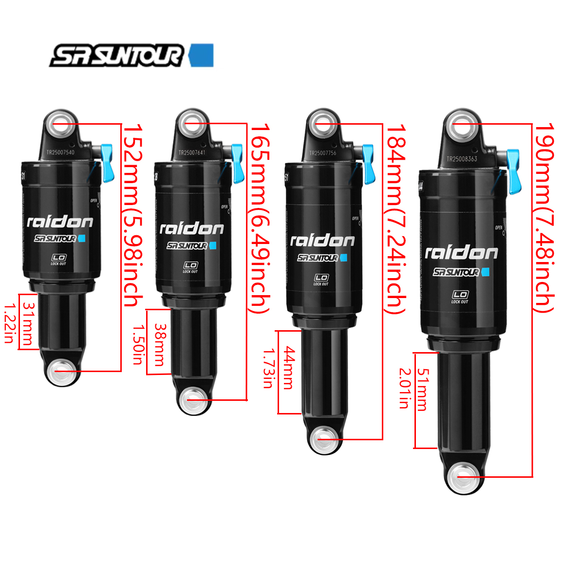 25 Baru SR SUNTOUR Sepeda Shoc - Mountain Biking Xc ulasan dan harga