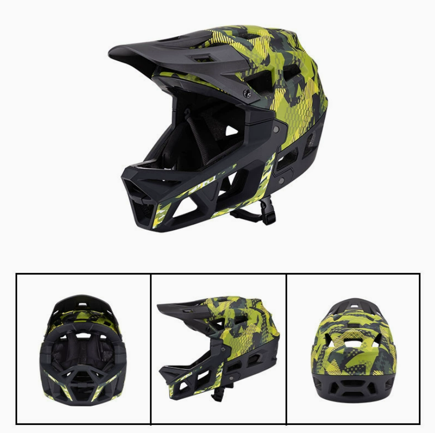 Helm Sepeda Gunung Off-Road Do - Mountain Biking Full Face Helmet ulasan dan harga