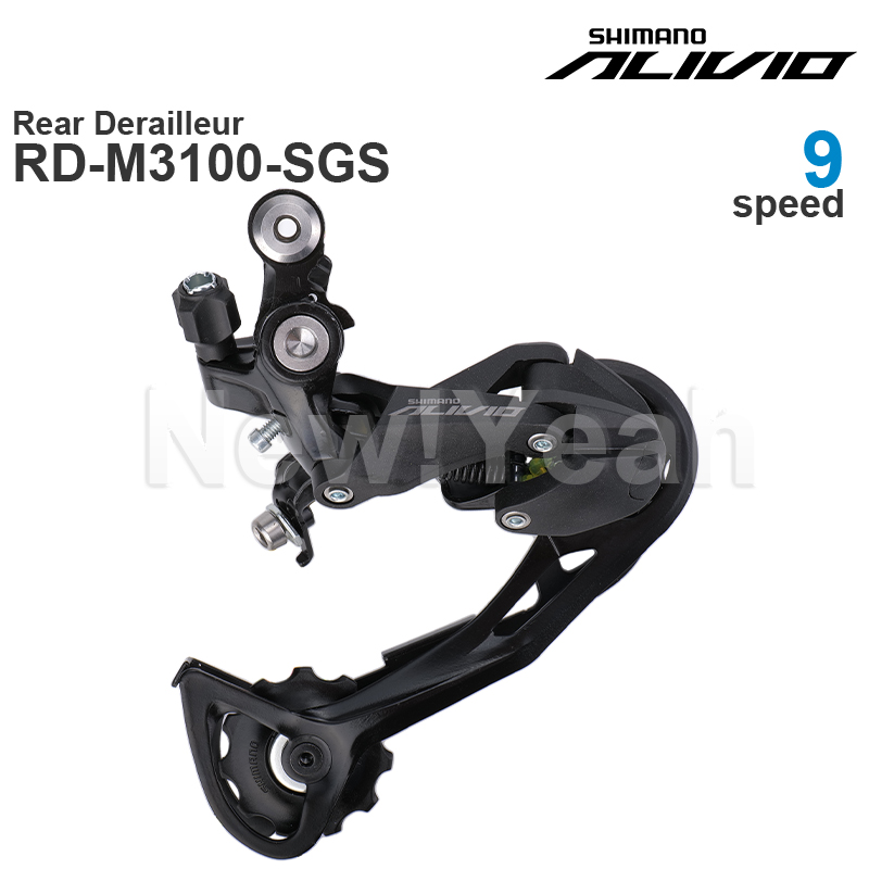 SHIMANO ALIVIO M3100 9V 9 Kece - Rear Derailleur Shadow ulasan dan harga