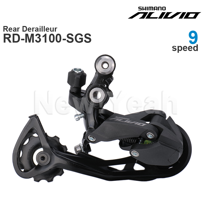 SHIMANO ALIVIO M3100 9V 9 Kece - Rear Derailleur Shadow ulasan dan harga