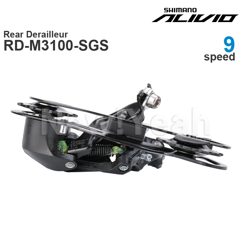 SHIMANO ALIVIO M3100 9V 9 Kece - Rear Derailleur Shadow ulasan dan harga