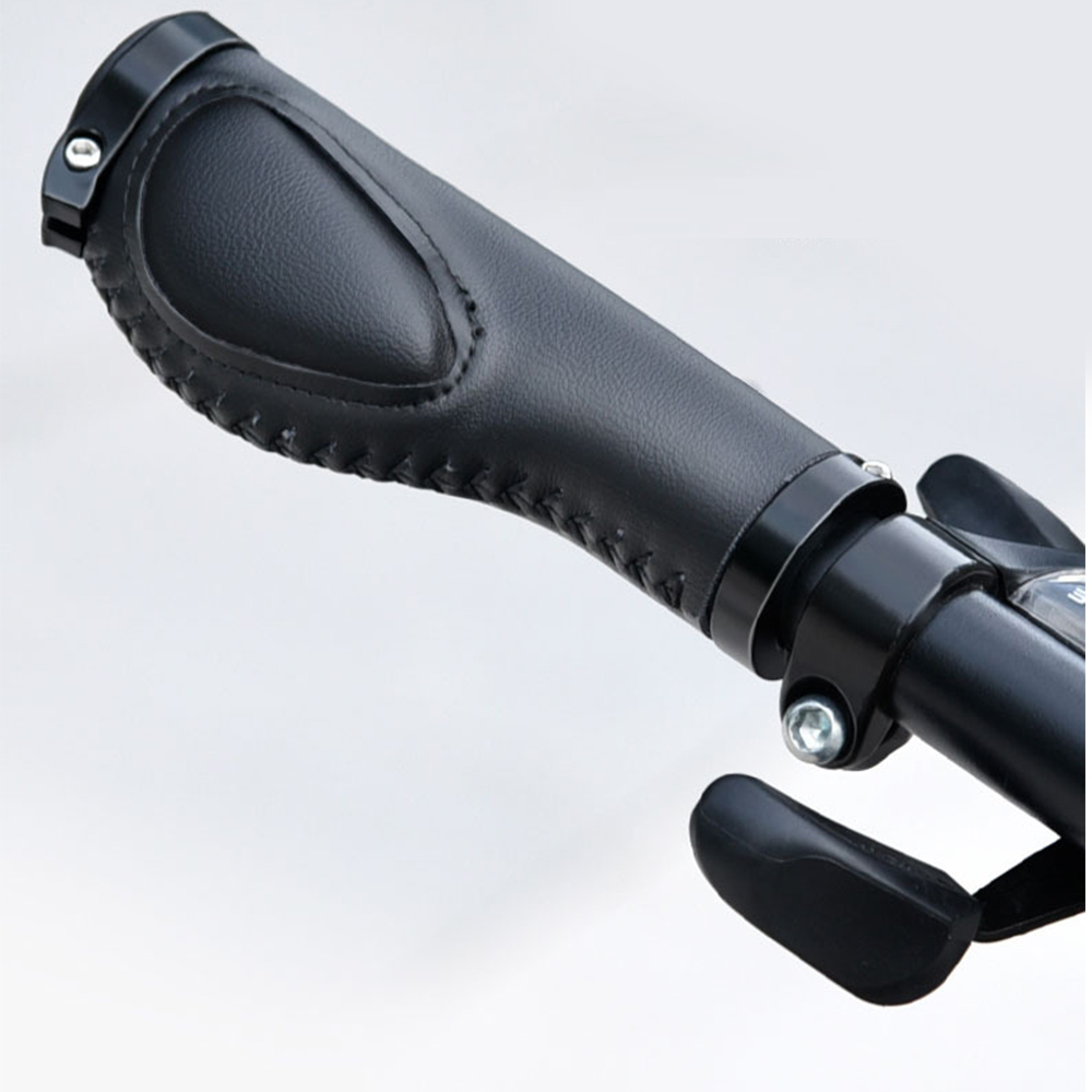 Pegangan Sepeda Kulit Pegangan - Mtb Grip Lock On ulasan dan harga