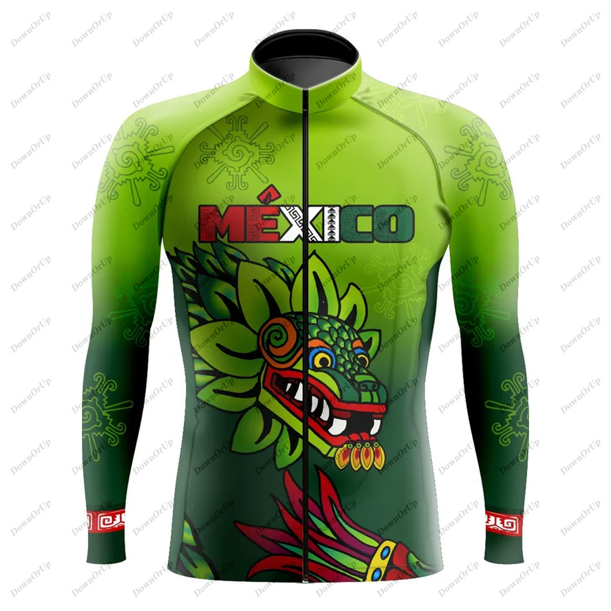 Meksiko Aztec Jersey bersepeda - Mountain Biking New Mexico ulasan dan harga