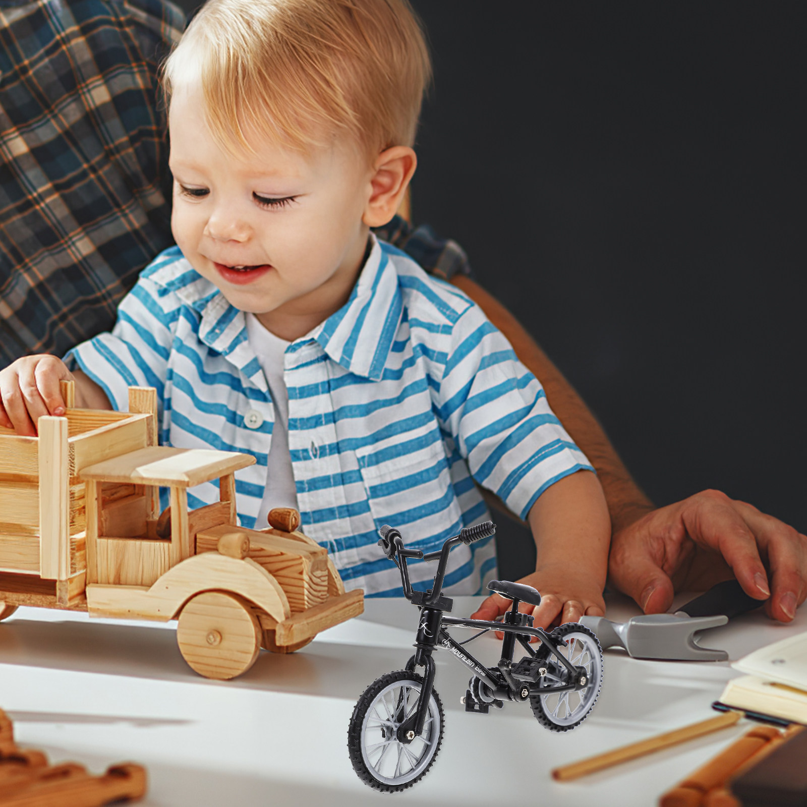 Sepeda Miniatur Logam Simulasi - Mountain Biking Europe ulasan dan harga