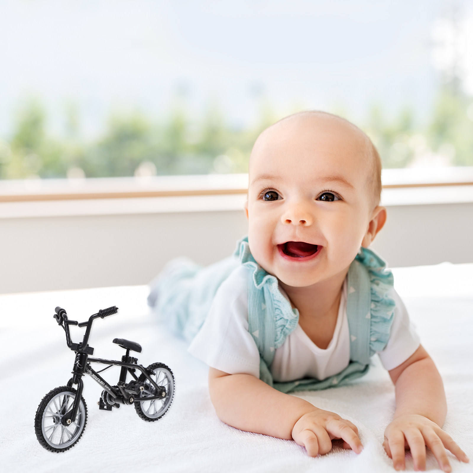 Sepeda Miniatur Logam Simulasi - Mountain Biking Europe ulasan dan harga