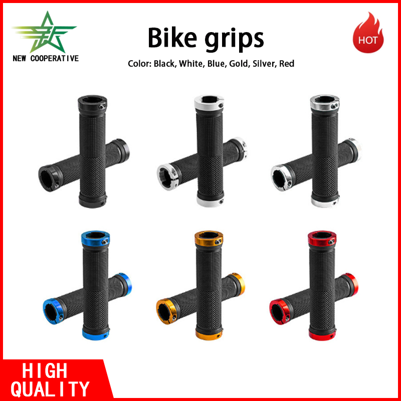2 Buah Pegangan Sepeda Karet A - Mtb Grip Lock On ulasan dan harga