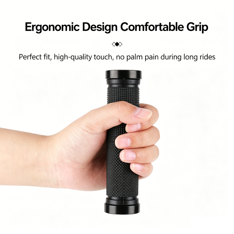 2 Buah Pegangan Sepeda Karet A - Mtb Grip Lock On ulasan dan harga