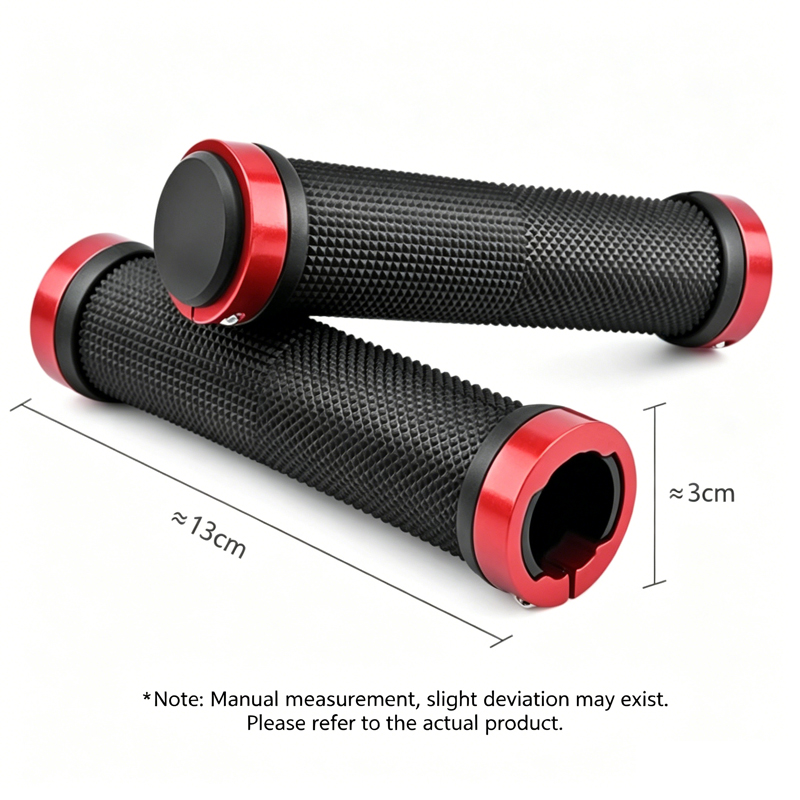 2 Buah Pegangan Sepeda Karet A - Mtb Grip Lock On ulasan dan harga