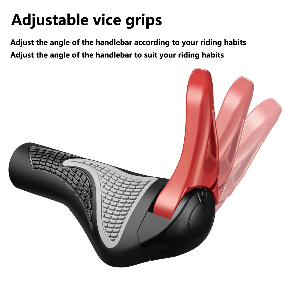 Pegangan Sepeda MTB Horns Shof - Mtb Grip Lock On ulasan dan harga