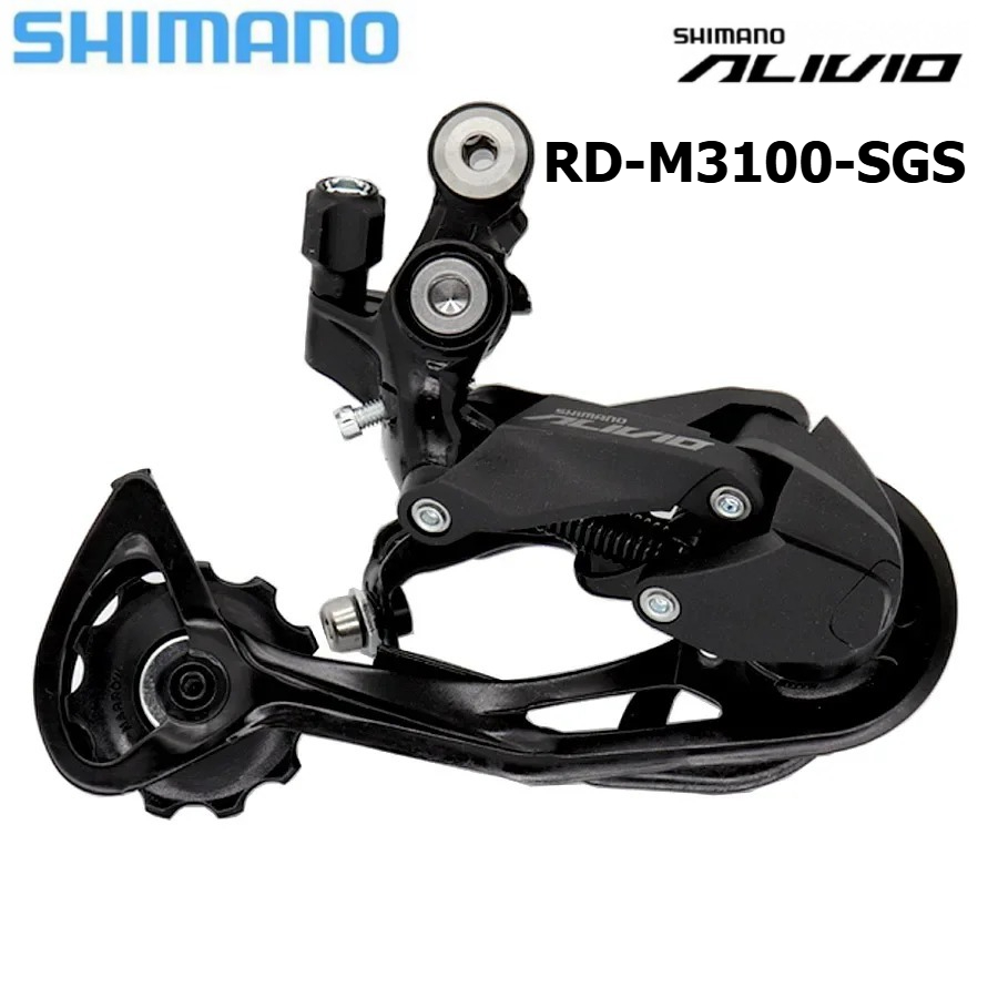 SHIMANO ALIVIO M3100 9V 9 Spee - Rear Derailleur Shadow ulasan dan harga