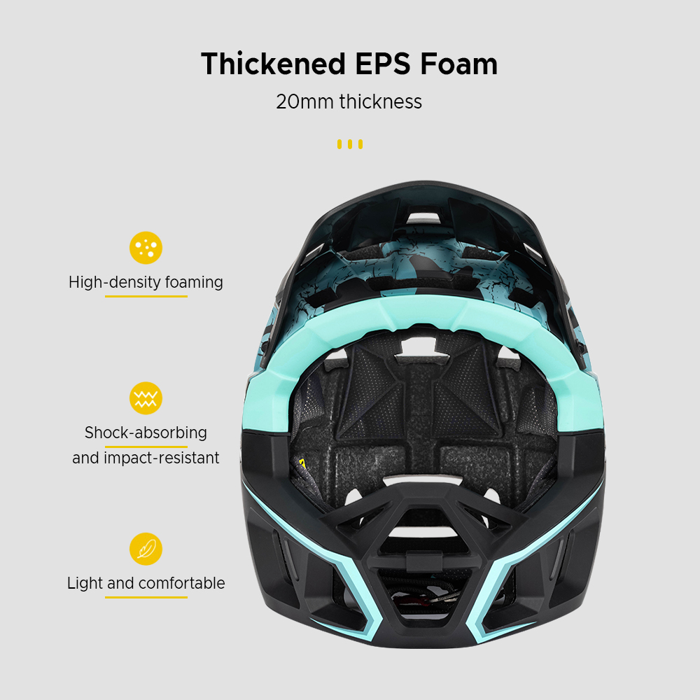Helm sepeda gunung Full Face d - Mountain Biking Full Face Helmet ulasan dan harga
