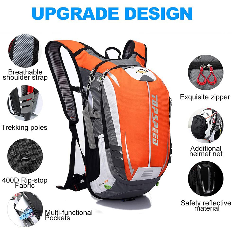 Ransel rompi hidrasi bersepeda - Mountain Biking Rucksack ulasan dan harga