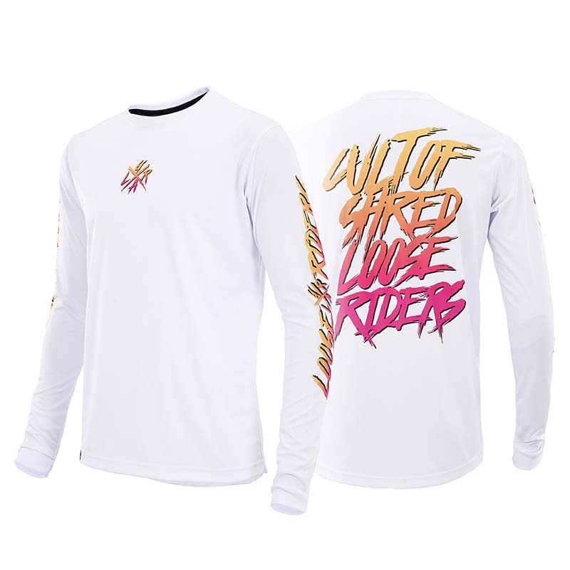 Jersey Lengan Panjang Pria Loo - Mountain Biking Long Sleeve Shirt ulasan dan harga