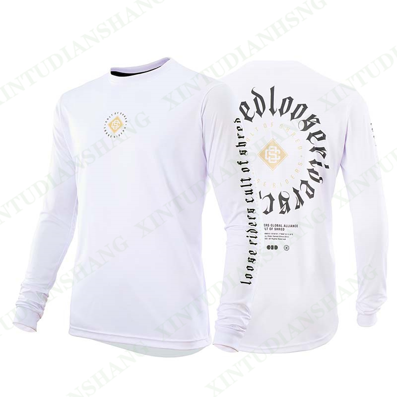 Jersey Lengan Panjang Pria Loo - Mountain Biking Long Sleeve Shirt ulasan dan harga