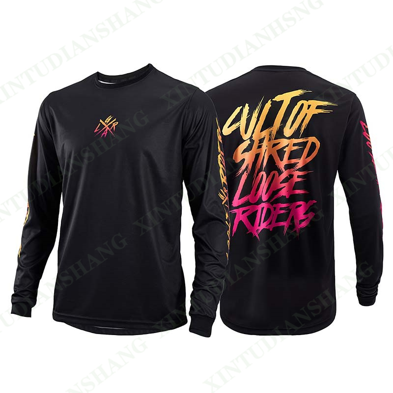 Jersey Lengan Panjang Pria Loo - Mountain Biking Long Sleeve Shirt ulasan dan harga