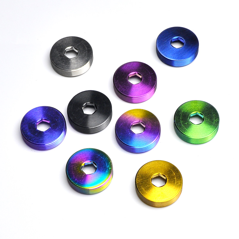 2Pc M22*1mm Tutup Crank Paduan - Mountain Biking Hat ulasan dan harga