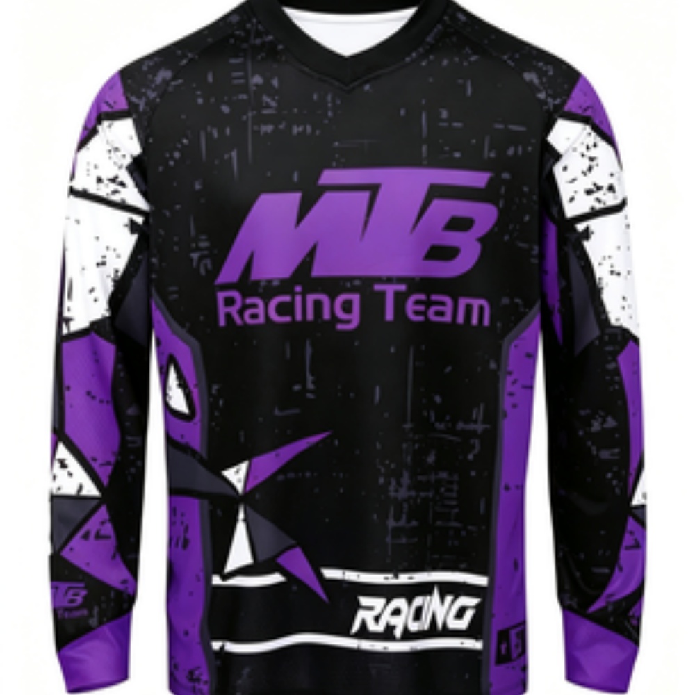 Kaos Olahraga Lengan Panjang B - Mountain Biking Long Sleeve Shirt ulasan dan harga