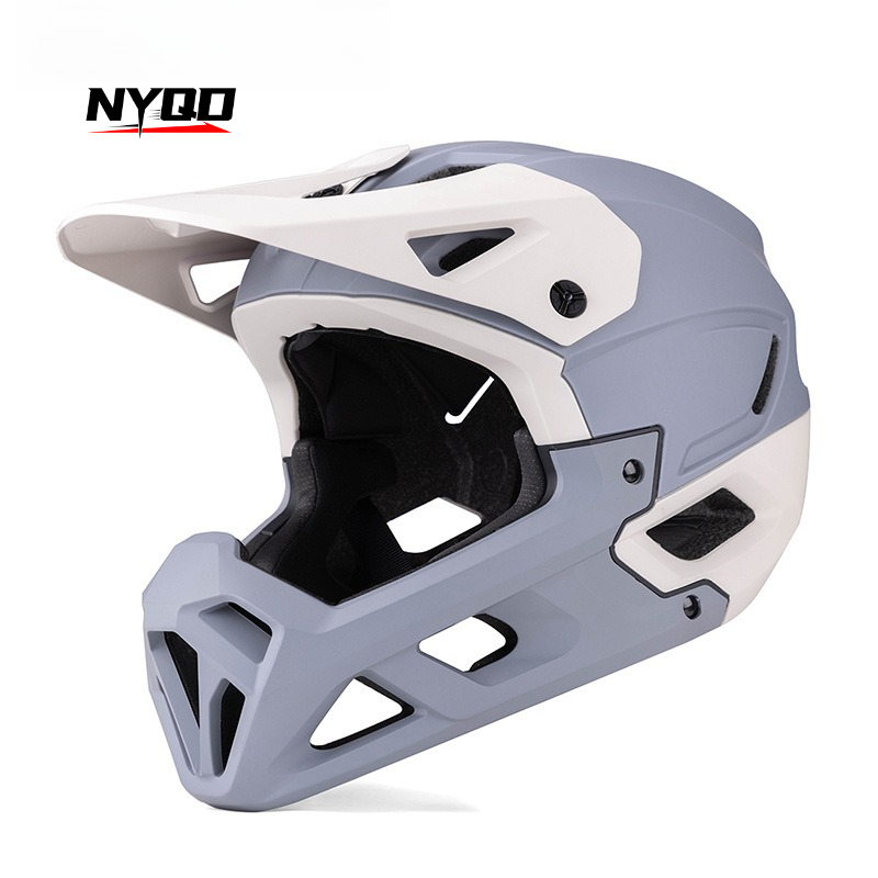 Helm MTB Downhill Balap Dewasa - Mountain Biking Full Face Helmet ulasan dan harga