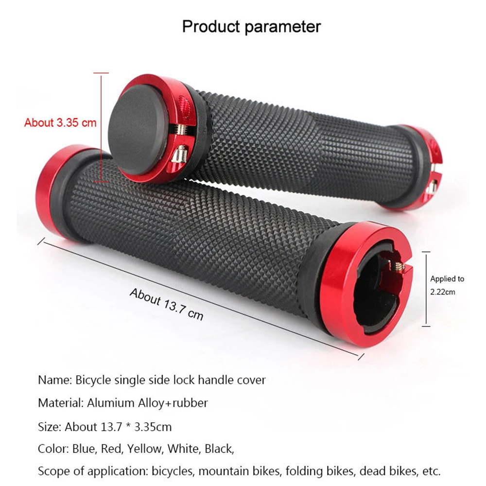 Grip karet sepeda MTB, aksesor - Mtb Grip Lock On ulasan dan harga