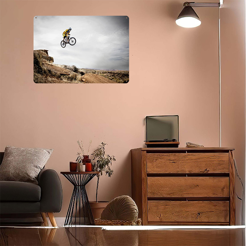 Poster Timah 3D Sepeda Gunung, - Mountain Biking Europe ulasan dan harga