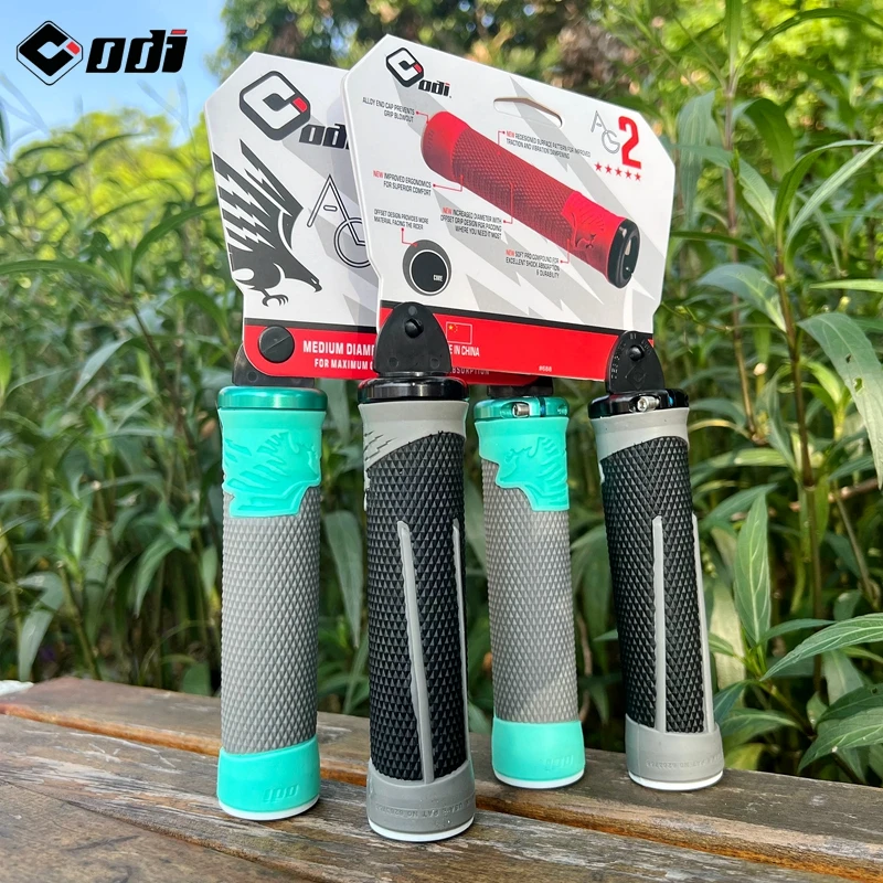 ODI AG-2 Lock-On MTB Grips CNC - Mtb Grip Lock On ulasan dan harga
