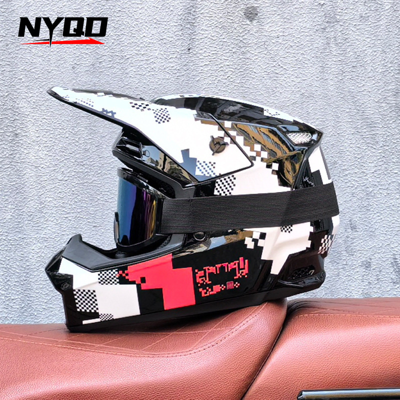Helm Sepeda Gunung Orz Off-Roa - Mountain Biking Full Face Helmet ulasan dan harga