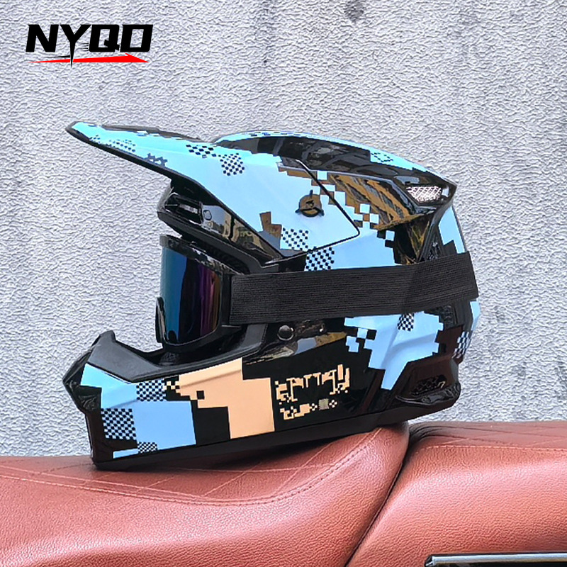 Helm Sepeda Gunung Orz Off-Roa - Mountain Biking Full Face Helmet ulasan dan harga