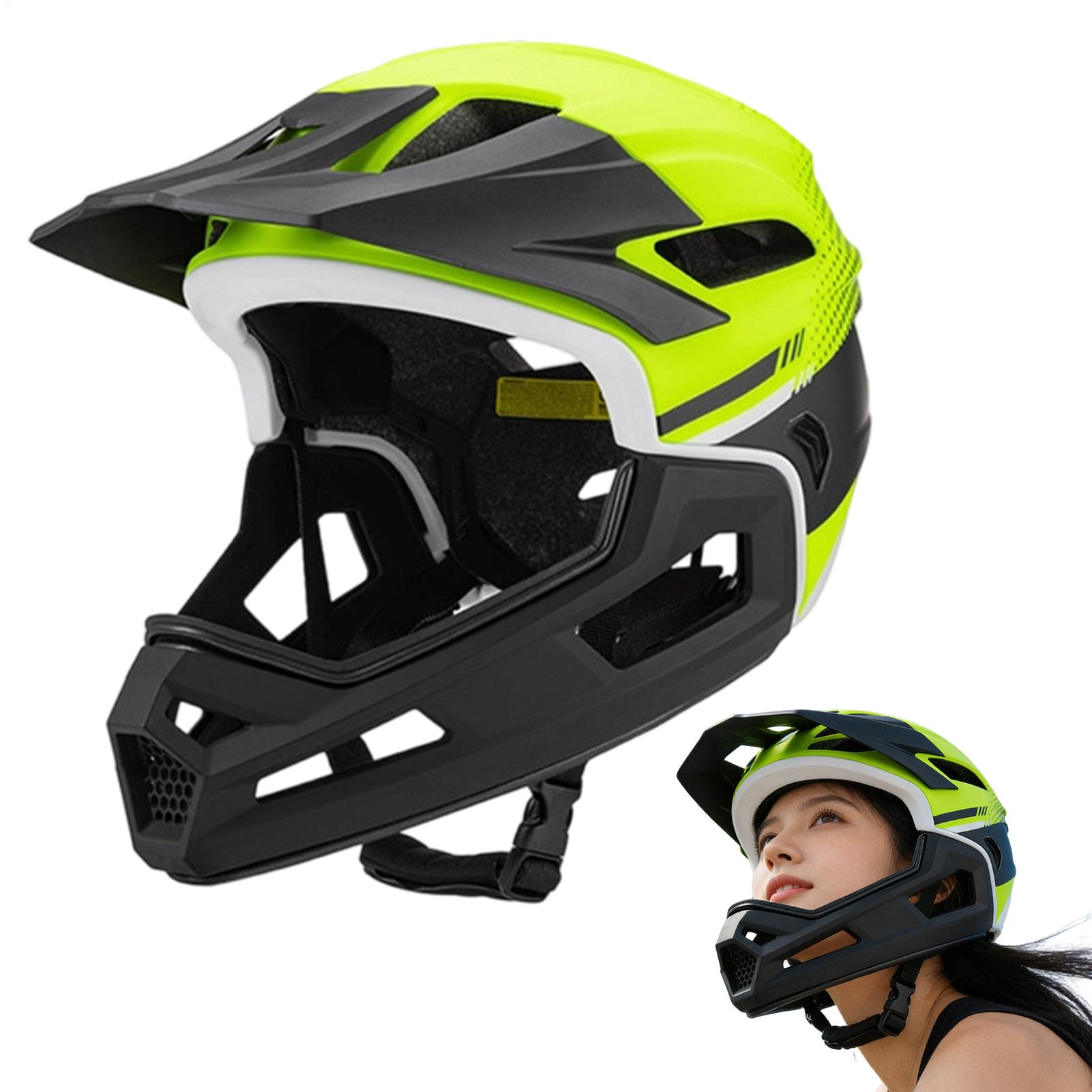 Helm Sepeda Gunung Full Face P - Mountain Biking Full Face Helmet ulasan dan harga
