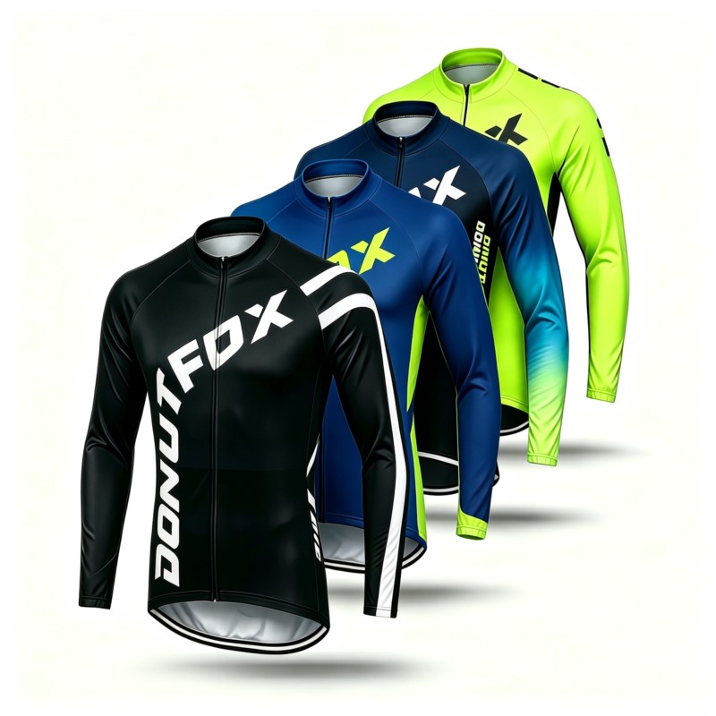 Jersey MTB Lengan Panjang & Ce - Mountain Biking Long Sleeve Shirt ulasan dan harga