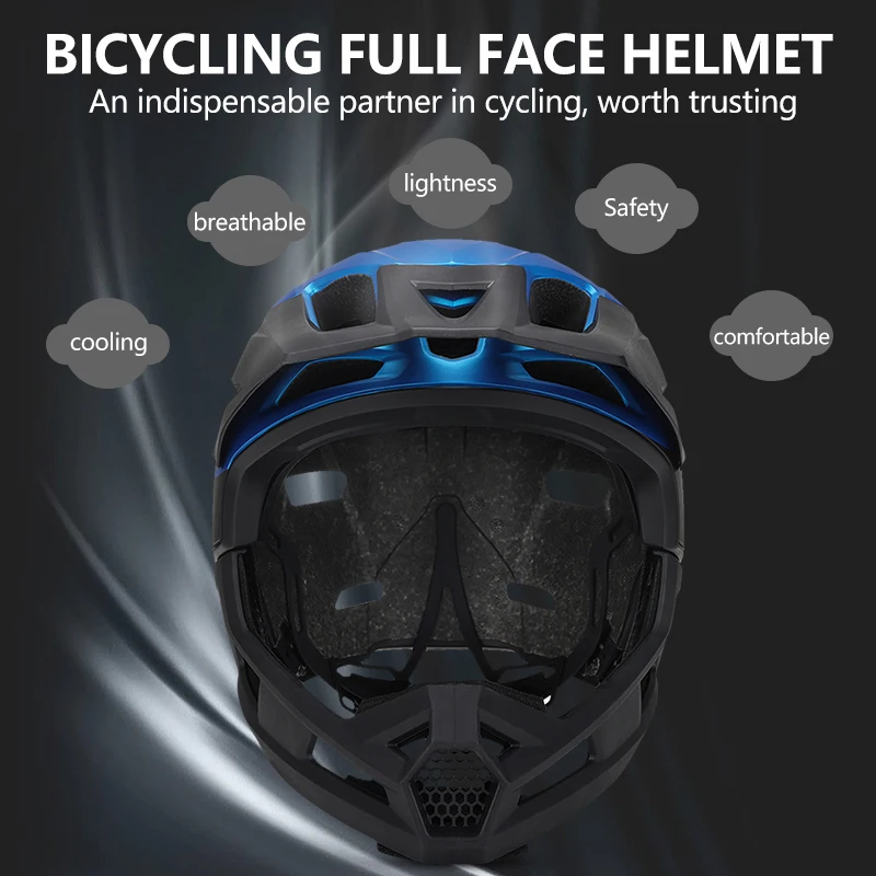 Eastinear Helm Mtb Dewasa Helm - Mountain Biking Full Face Helmet ulasan dan harga