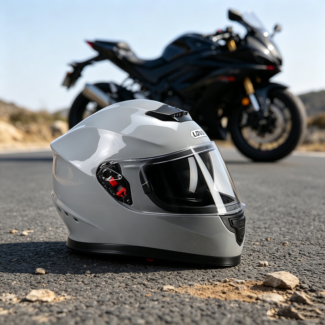 Helm Motor Full Face Unisex Be - Mountain Biking Full Face Helmet ulasan dan harga