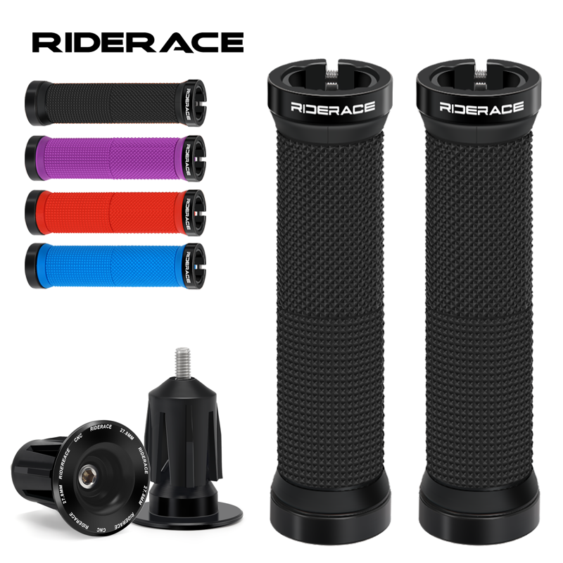 1 Pasang Pegangan Sepeda denga - Mtb Grip Lock On ulasan dan harga