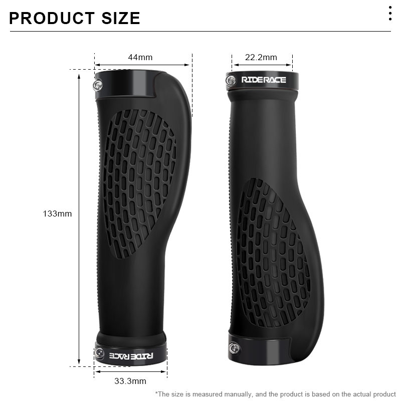 Pegangan Sepeda Karet Riderace - Mtb Grip Lock On ulasan dan harga