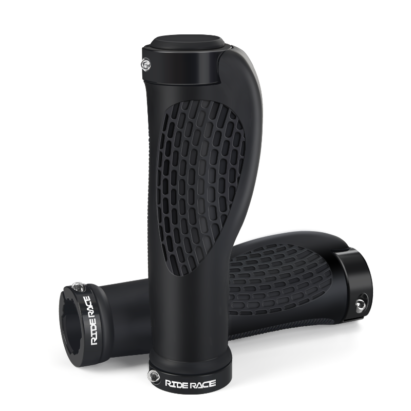 Pegangan Sepeda Karet Riderace - Mtb Grip Lock On ulasan dan harga
