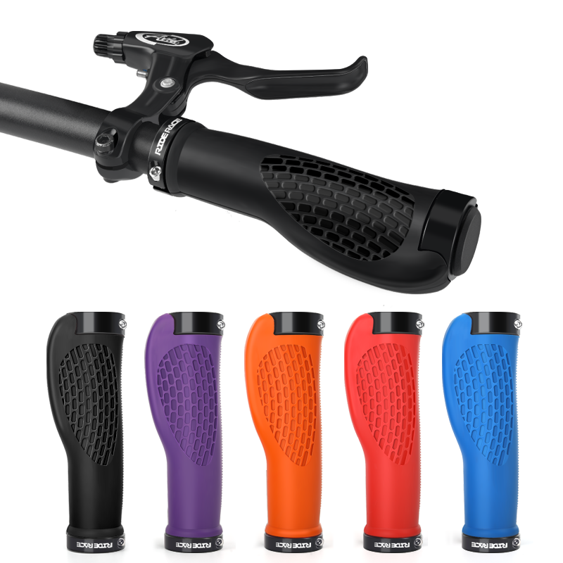 Pegangan Sepeda Karet Riderace - Mtb Grip Lock On ulasan dan harga